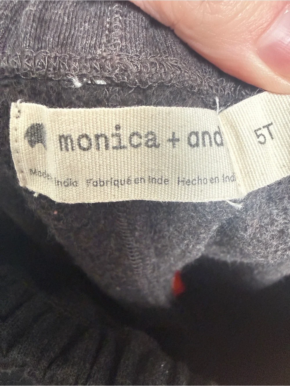 Monica + Andy x Disney Mickey Mouse Halloween kids sweatshirt and pants set